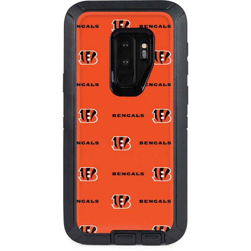 NFL Cincinnati Bengals Blitz Series Otterbox Defender Galaxy Skin